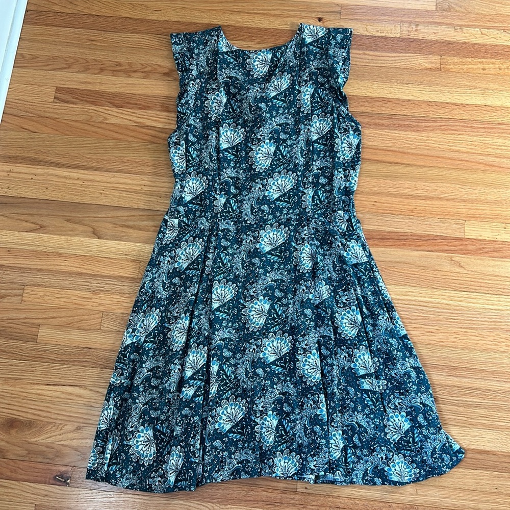 Loft Flutter Button Down Dress - image 2